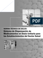 Sistema de Dispensación de Medicamentos en Dosis Unitaria