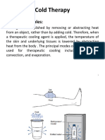 Cold Therapy-Theoretical