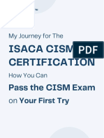 How To Pass The Isaca Cism Exam