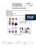 02 - Equipamentos de Segurança - Substituição