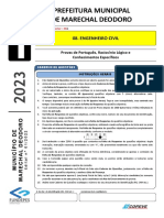 Prova - 08. Engenheiro Civil - Tipo 1