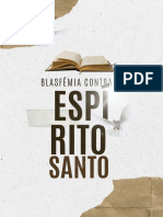 Blasfêmia Contra o Espírito Santo