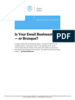 2009 - 05 - Is Your Email Businesslike or