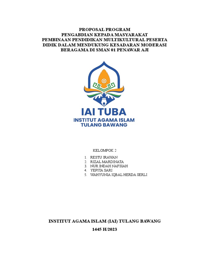 Proposal PKM PTJ Kelompok 2 | PDF