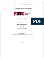 "Año de La Unidad, La Paz Y El Desarrollo": Simulador Contable (ACV-S07) Tarea Calificada 2 - TA2