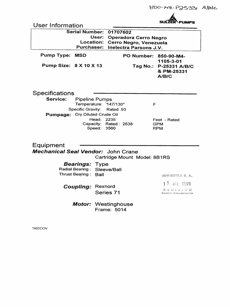 1.7.8 Pipeline Pumps | PDF