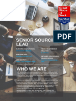 JD - Senior Sourcing Lead - Knowledge Services