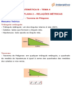 B04 - Teorema de Pitágoras
