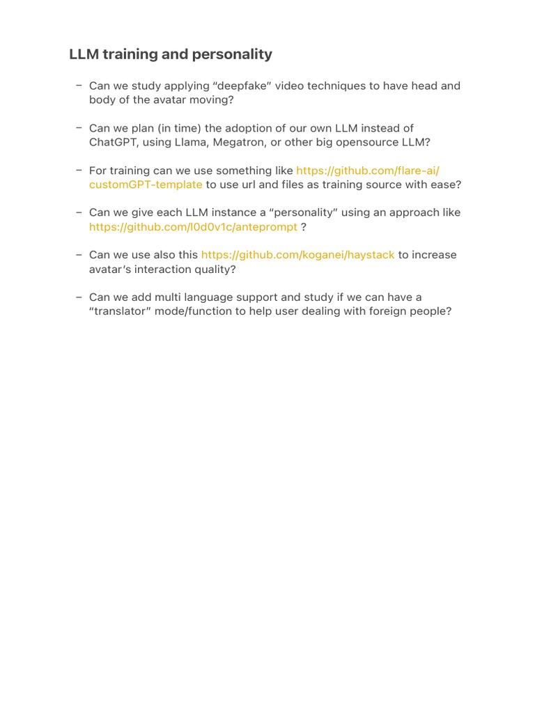 Custom LLM Development Guide | PDF
