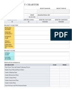 IC Simple Project Charter Template For Microsoft Word 11774