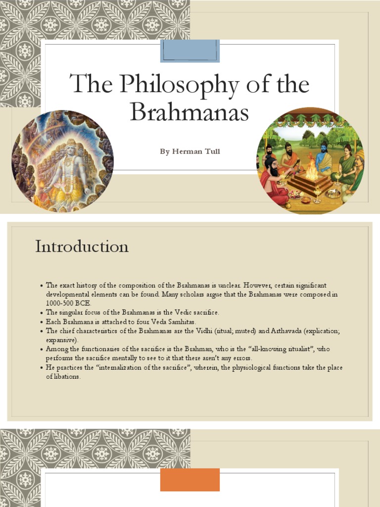The Upanishads and The Brahmanas | Download Free PDF | Vedas | Upanishads