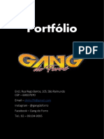 Portfólio GANG