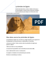 Historia de Las Pirámides de Egipto