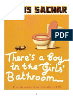 There's A Boy in The Girls' Bathroom Louis Sachar Pagenumber