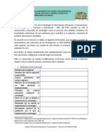 Formato de Monitoreo Al Cumplimiento Del Diseño e Implementación de Las Estrategias IEC