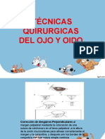 Técnicas Quirurgicas Del Ojo Y Oido