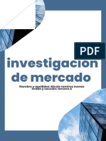 Reporte de Resultados Inmobiliaria Moderno Azul y Gris