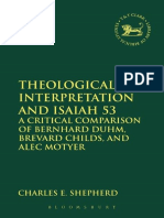 Theological Interpretation and Isaiah 53 - A Critical Comparison (Charles E Shepherd) (Z-Library)