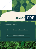 7 Transport in Plants 2