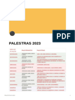 Palestras 2023