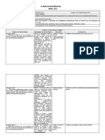 Planificación Abril Unidad 3 y 4