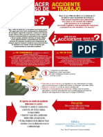 Poster de Que Hacer en Caso de Accidente