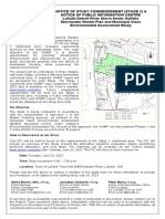 Stormwater Master Plan, Stage 2, PIC Notice, LaSalle Post May 31, 2023.