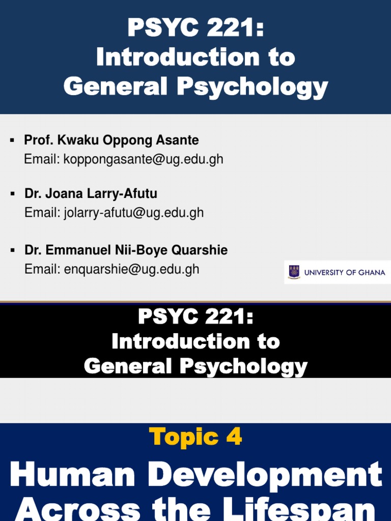 Week 4 Human Developmental Across The Lifespan Pdf Developmental