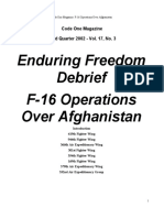 Code One Magazine Enduring Freedom Afganistan