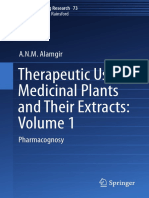 Therapeutic Use of Medicinal Plants and Their Extracts Volume 1 - Compress
