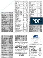 Lista de Salarios 2do Semestre 2016