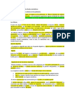 Eliminación de Los Productos Finales Metabólicos