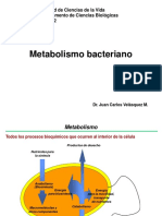 BIOL252 Clase - Metabolismo-Crecimiento Bacteriano