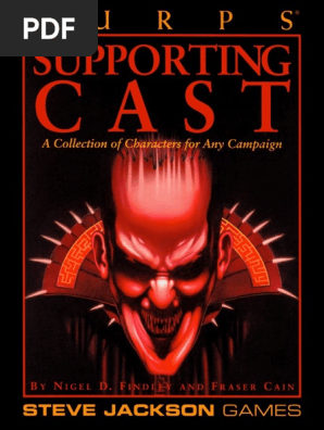 GURPS 3rd - Supporting Cast | PDF