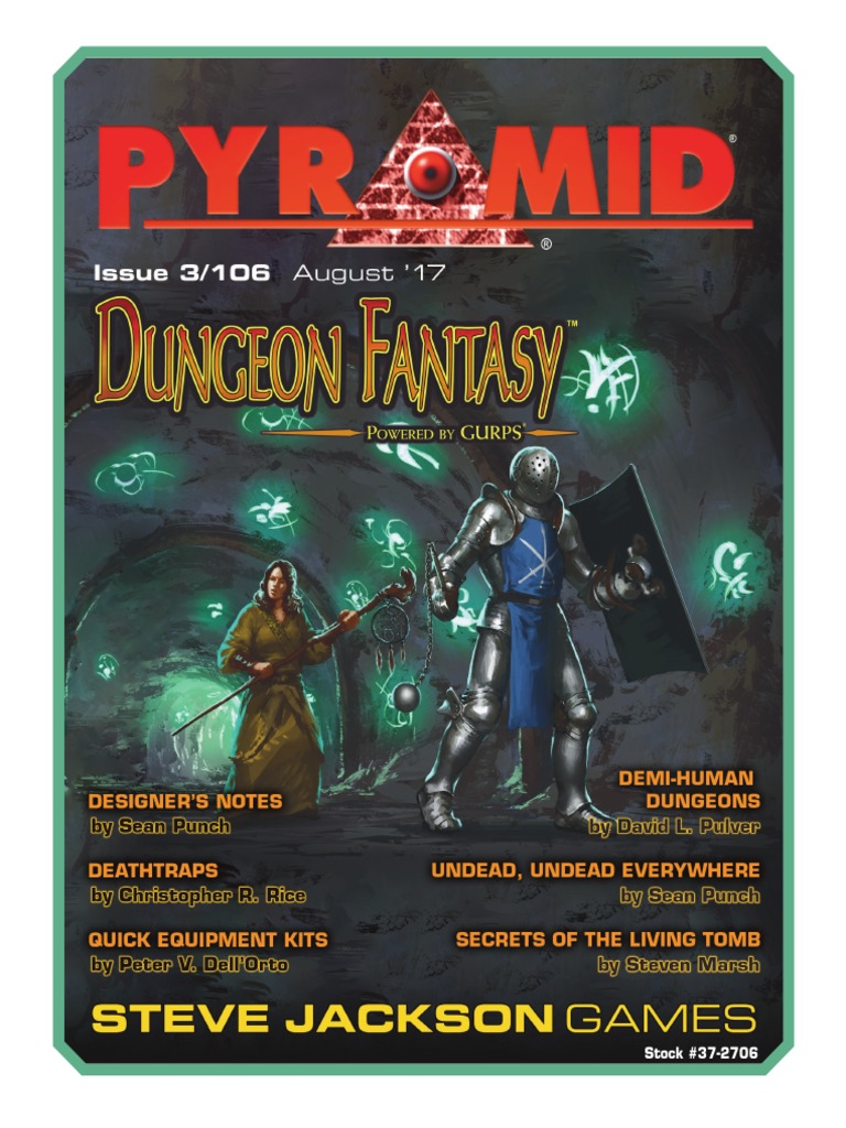 Pyramid 3-106 - Dungeon Fantasy Roleplaying Game II | PDF | Role ...