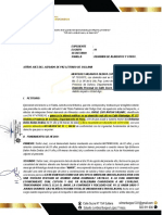 Demanda de Alimentos - Mercedes Milagros Dedios Lopez