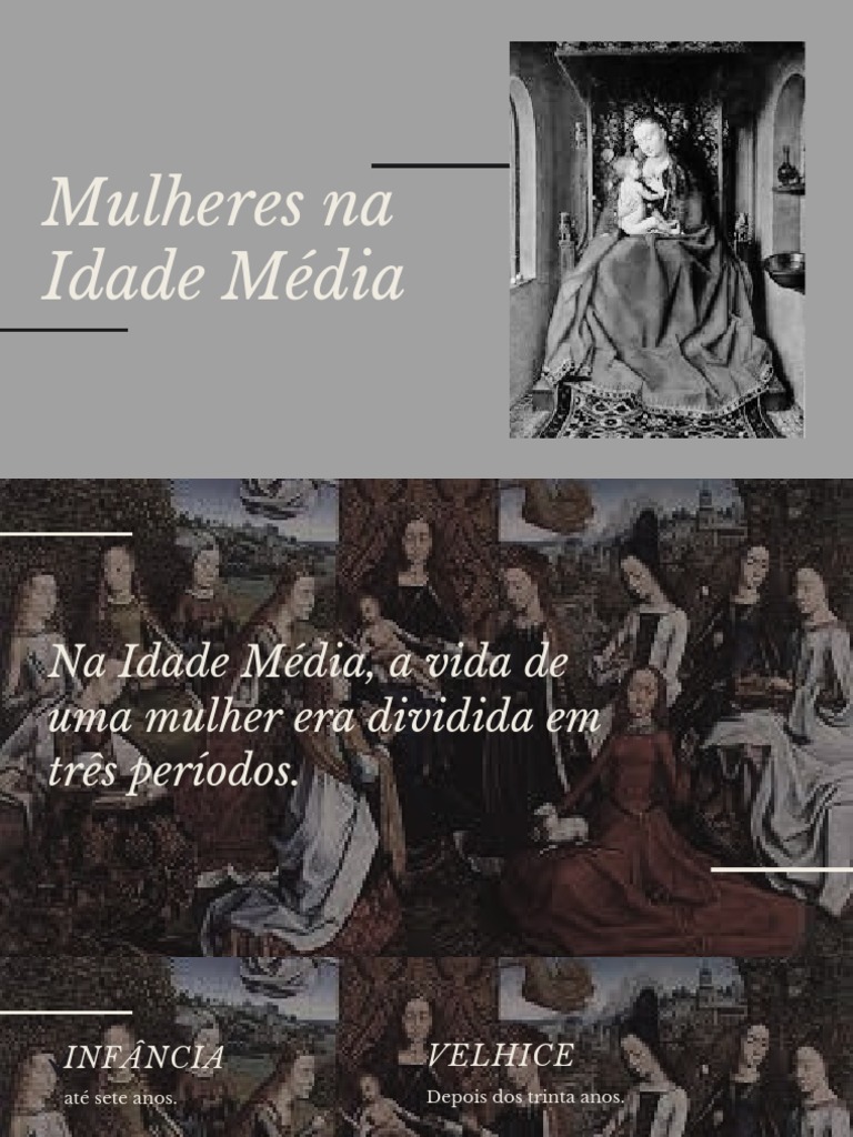 O Papel da Mulher na Idade Média | PDF | Caça às bruxas | Idade Média