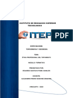 Etica Profesional Del Topografo - Epc