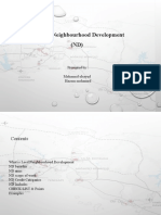 Leed Neighbourhood Development (ND) : Presented By: Mohamed Elsayed Hazem Mohamed