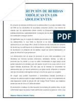 La Corrupción de Bebidas Alcohólicas en Los Adolescentes