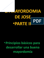 La Mayordomia de Jose Parte II