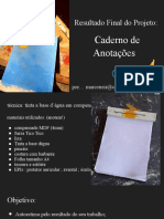 Resultado Final Caderno de Anotações