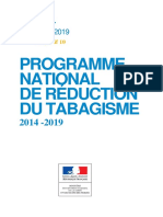 Plan National de Reduction Du Tabagisme