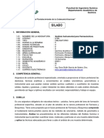 Silabo Analisis Instrumental Para Farmauceuticos FFBQ- 2023-I