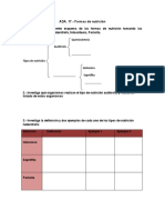 ADA. 17. - Formas de Nutrición