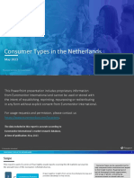 Consumer Types in The Netherlands