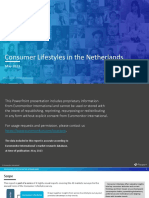 Consumer Lifestyles in The Netherlands
