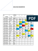 Jadwal Les Kelas 3 MARET NEWW