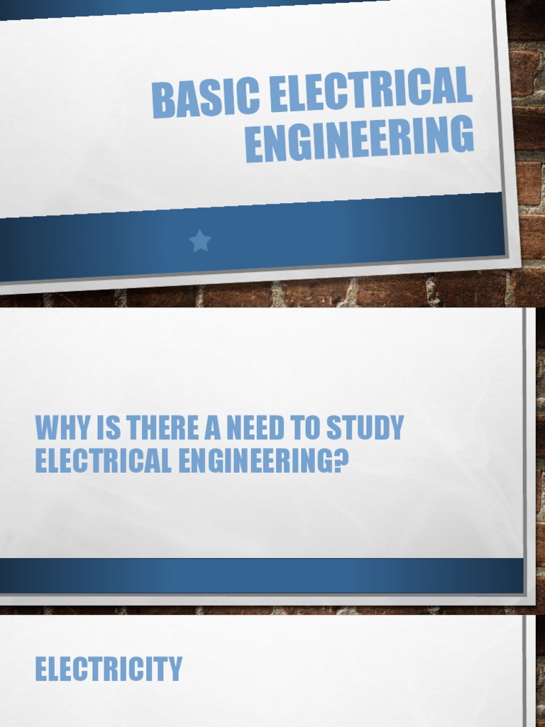 Basic Electrical Concepts | PDF