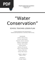 Download LESSON PLAN Water Conservation by karlacamilledeleon SN67004964 doc pdf